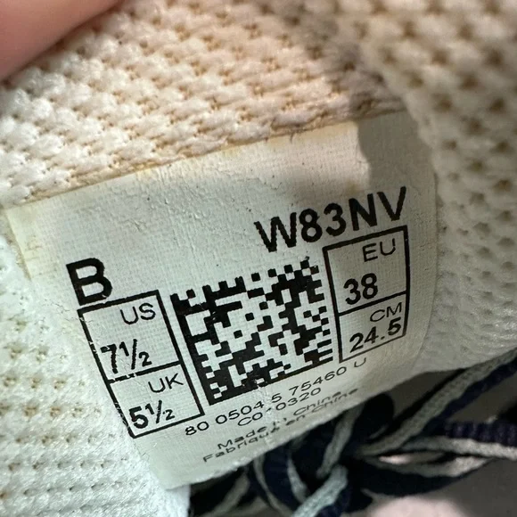 Women’s New Balance Blue and Gray Sneakers - Picture 7 of 7